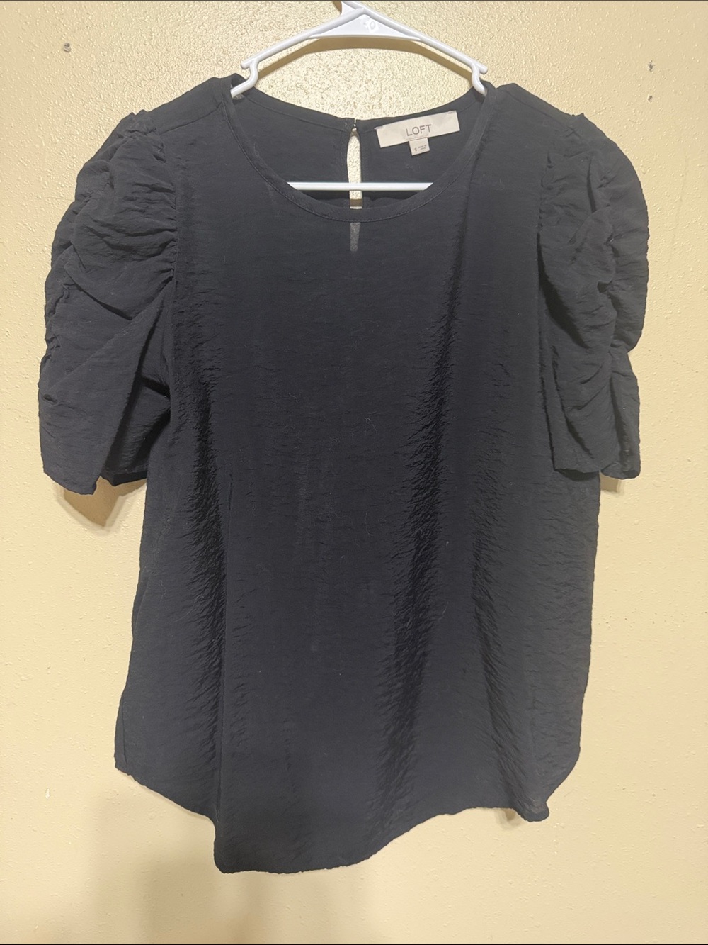 Black Loft Blouse small